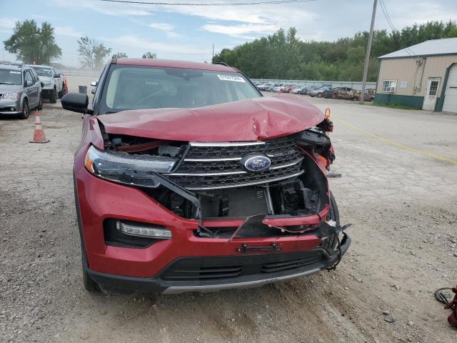 1FMSK8DH0LGC78843 - 2020 FORD EXPLORER XLT RED photo 5