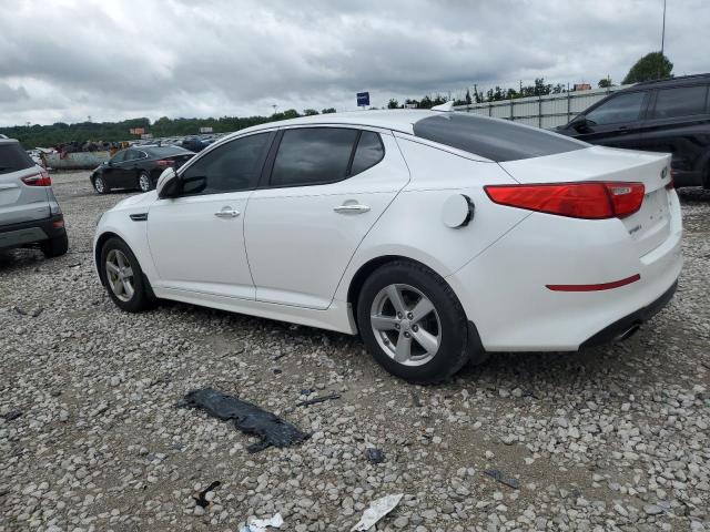 5XXGM4A76EG327630 - 2014 KIA OPTIMA LX WHITE photo 2