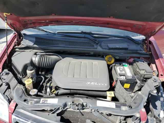 2C4RC1BG7FR752033 - 2015 CHRYSLER TOWN & COU TOURING 红色 照片 12