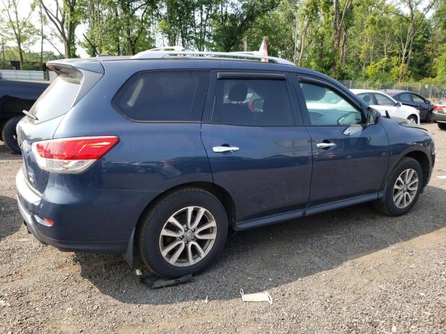 5N1AR2MMXEC692563 - 2014 NISSAN PATHFINDER S BLUE photo 3