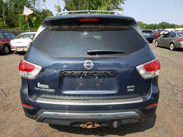 5N1AR2MMXEC692563 - 2014 NISSAN PATHFINDER S BLUE photo 6