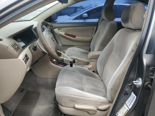 1NXBR30E27Z894593 - 2007 TOYOTA COROLLA CE Gris photo 7