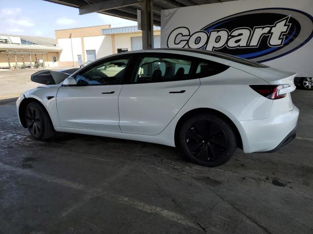 5YJ3E1EA1RF739611 - 2024 TESLA MODEL 3 白色 照片 2