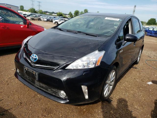 JTDZN3EU3C3132162 - 2012 TOYOTA PRIUS V BLACK photo 1