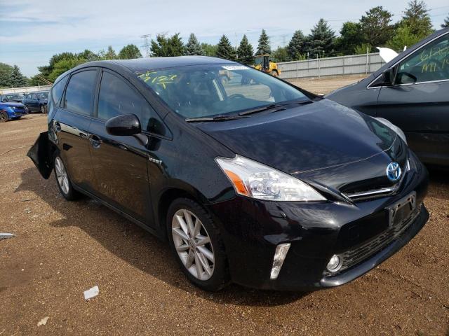 JTDZN3EU3C3132162 - 2012 TOYOTA PRIUS V BLACK photo 4