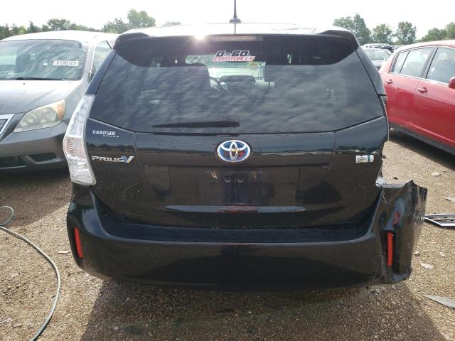 JTDZN3EU3C3132162 - 2012 TOYOTA PRIUS V BLACK photo 6