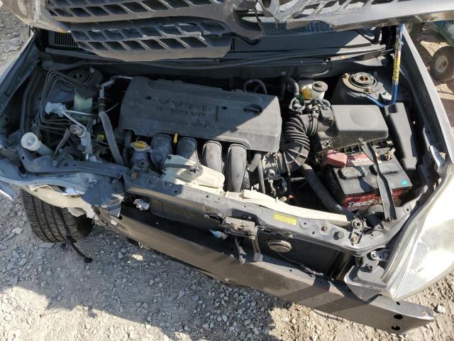 2T1KR32E15C388779 - 2005 TOYOTA COROLLA MA XR GRAY photo 11