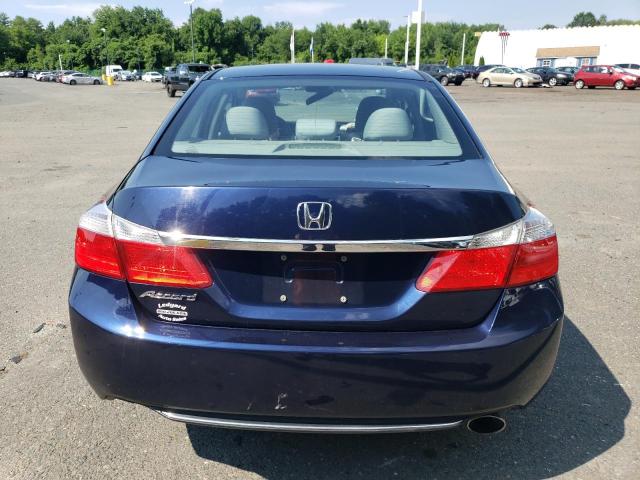 1HGCR2F36EA204109 - 2014 HONDA ACCORD LX BLUE photo 6