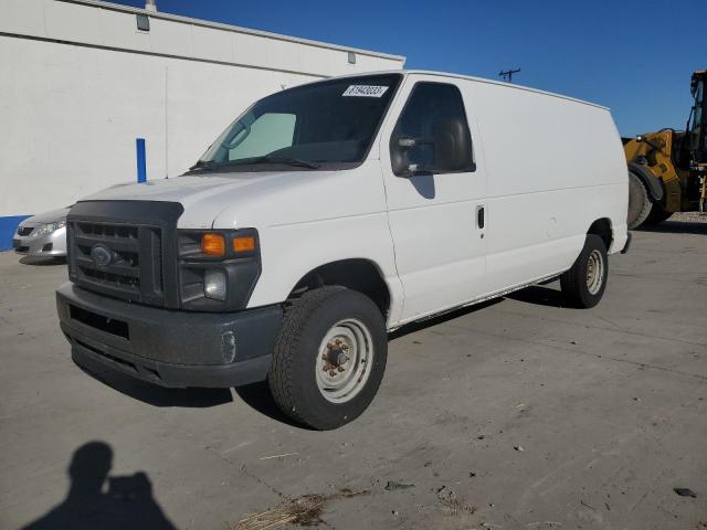 1FTNE1EW5ADA63518 - 2010 FORD ECONOLINE E150 VAN WHITE photo 1