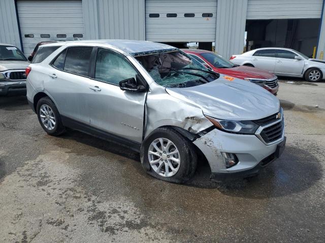 3GNAXHEV2MS169106 - 2021 CHEVROLET EQUINOX LS SILVER photo 4