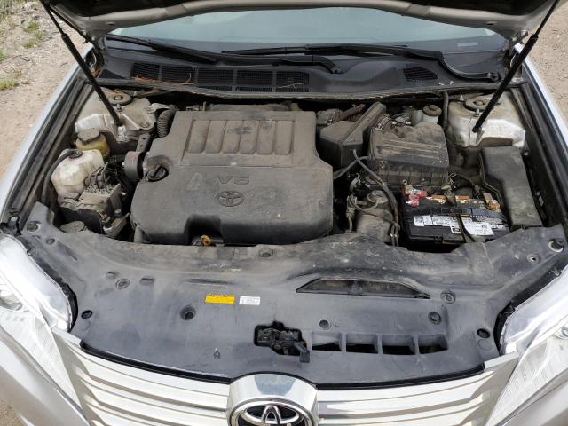 4T1BK3DB4CU466572 - 2012 TOYOTA AVALON BASE 银色 照片 11