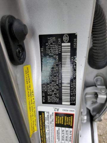 4T1BK3DB4CU466572 - 2012 TOYOTA AVALON BASE 银色 照片 12