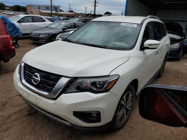 5N1DR2MM9HC689932 - 2017 NISSAN PATHFINDER S WHITE photo 1