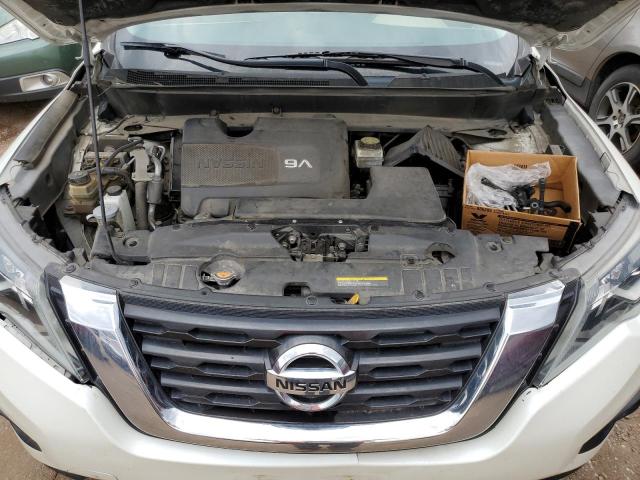 5N1DR2MM9HC689932 - 2017 NISSAN PATHFINDER S WHITE photo 11