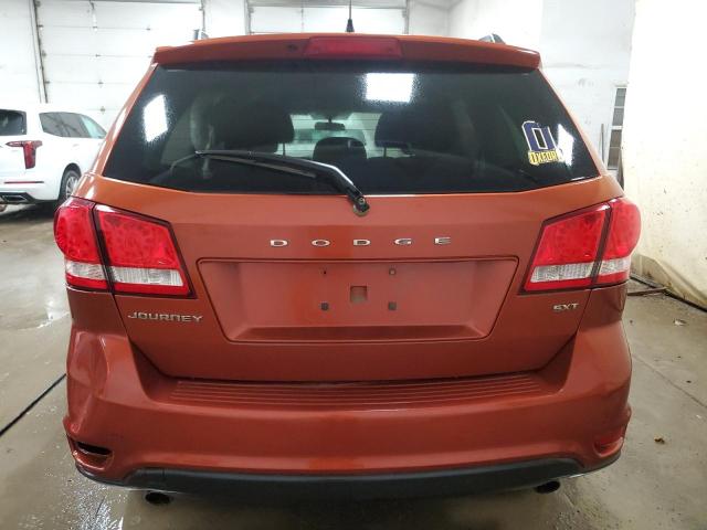 3C4PDCBG7CT353499 - 2012 DODGE JOURNEY SXT ORANGE photo 6