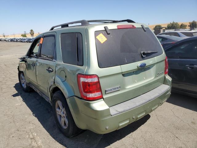 1FMCU59H18KA79942 - 2008 FORD ESCAPE HEV GREEN photo 2