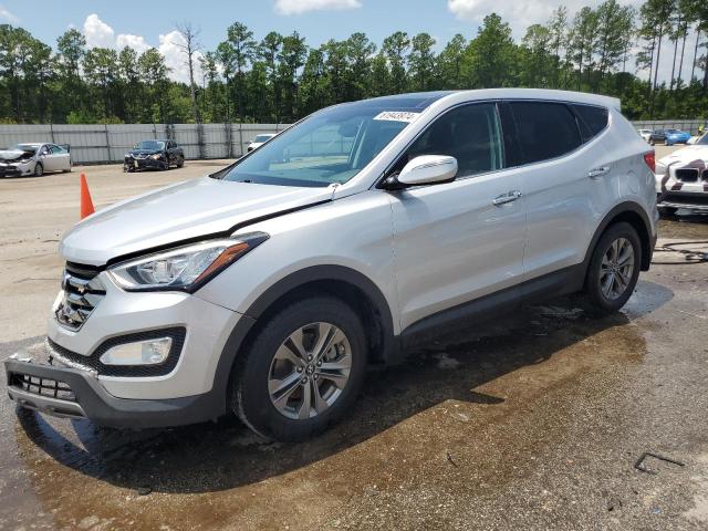 5XYZU3LB8EG125209 - 2014 HYUNDAI SANTA FE S SILVER photo 1