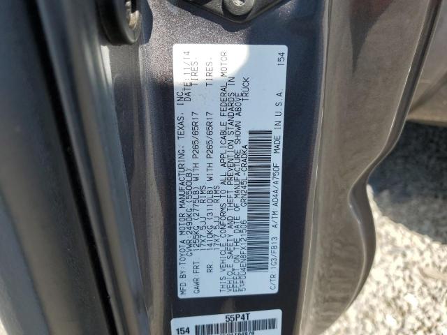 5TFUU4EN8FX121506 - 2015 TOYOTA TACOMA ACCESS CAB Сұр фото 12