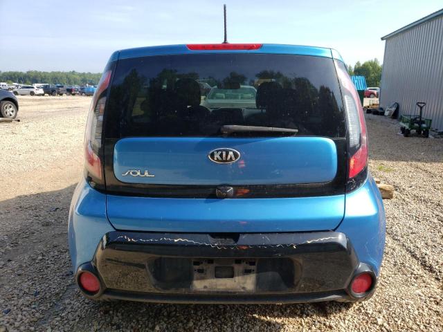 KNDJP3A50G7400508 - 2016 KIA SOUL + BLUE photo 6