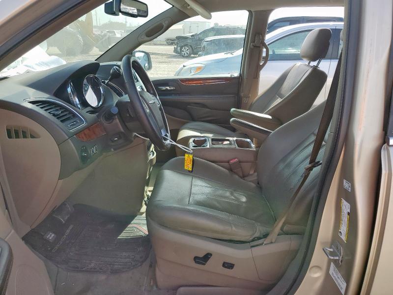 2C4RC1CG6CR339188 - 2012 CHRYSLER TOWN & COUNTRY TOURING L GOLD photo 7