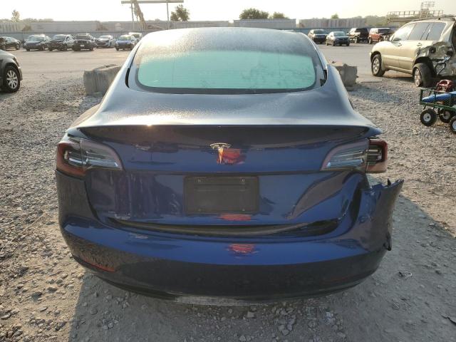 5YJ3E1EA4MF089035 - 2021 TESLA MODEL 3 BLUE photo 6