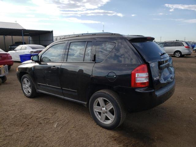 1J8FT47068D737666 - 2008 JEEP COMPASS SPORT BLACK photo 2