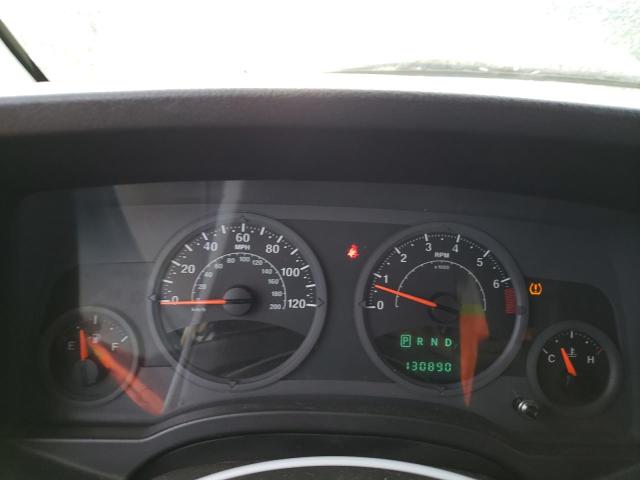 1J8FT47068D737666 - 2008 JEEP COMPASS SPORT BLACK photo 9