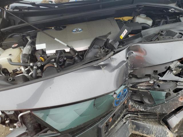 JTDKARFPXH3040417 - 2017 TOYOTA PRIUS PRIM Grafitowy zdjęcie 11