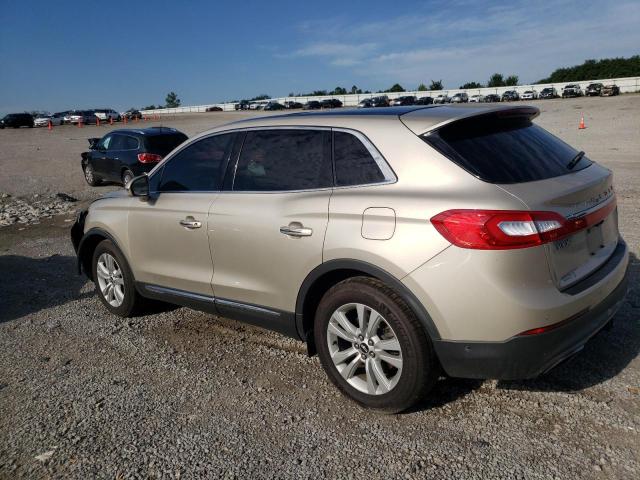 2LMPJ6LR2HBL11464 - 2017 LINCOLN MKX RESERVE 金色 照片 2