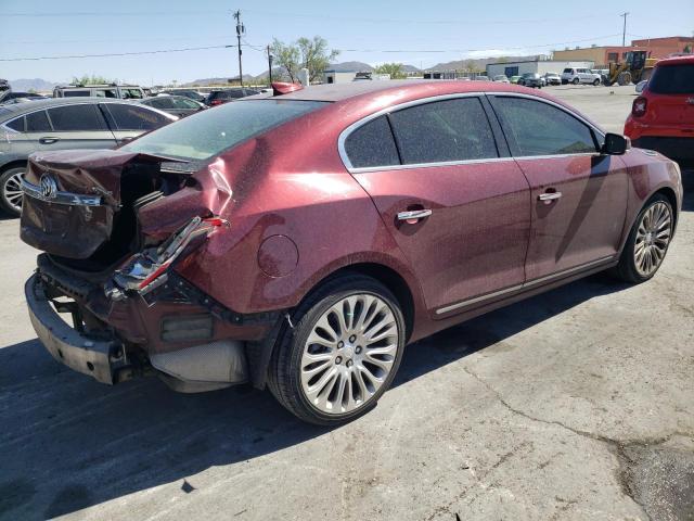 1G4GF5G3XGF196669 - 2016 BUICK LACROSSE PREMIUM MAROON photo 3