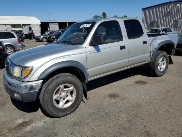 5TEGN92N74Z423158 - 2004 TOYOTA TACOMA DOUBLE CAB PRERUNNER SILVER photo 1