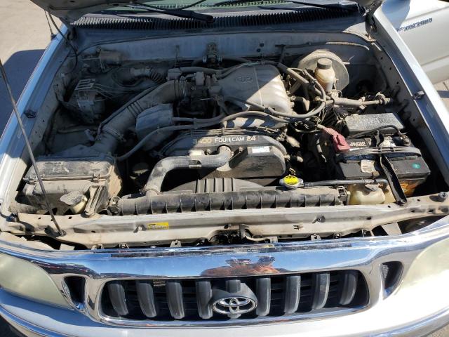 5TEGN92N74Z423158 - 2004 TOYOTA TACOMA DOUBLE CAB PRERUNNER SILVER photo 11