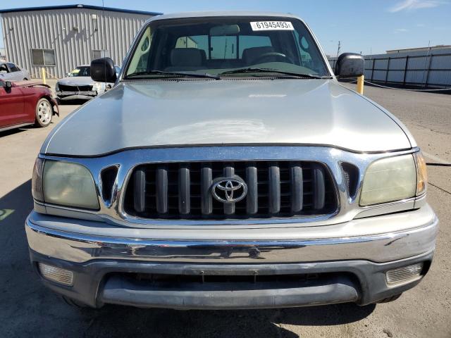5TEGN92N74Z423158 - 2004 TOYOTA TACOMA DOUBLE CAB PRERUNNER SILVER photo 5