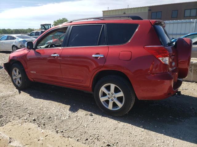 JTMBK31V186046377 - 2008 TOYOTA RAV4 LIMITED RED photo 2