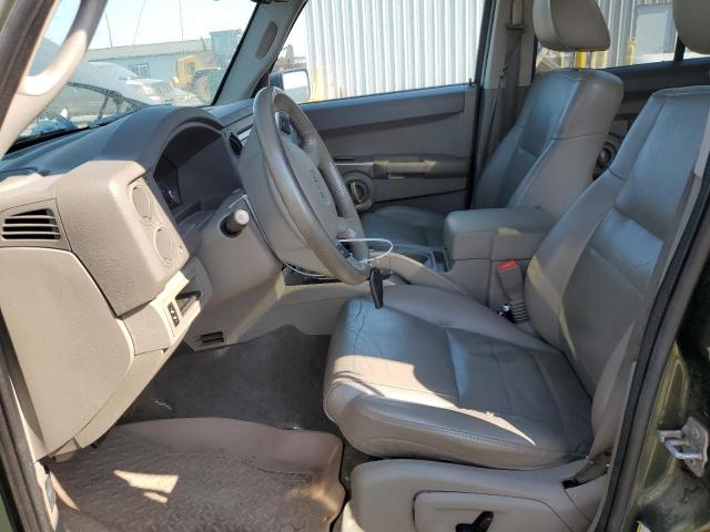 1J8HG48N48C239799 - 2008 JEEP COMMANDER SPORT მწვანე ფოტო 7