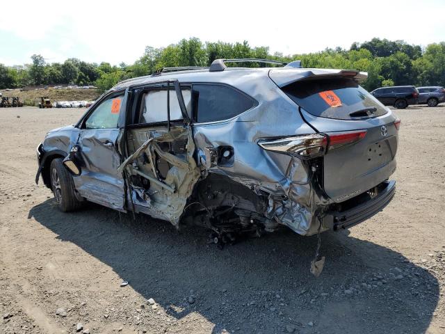 5TDHZRBH3NS248540 - 2022 TOYOTA HIGHLANDER XLE Կապույտ լուսանկար 2