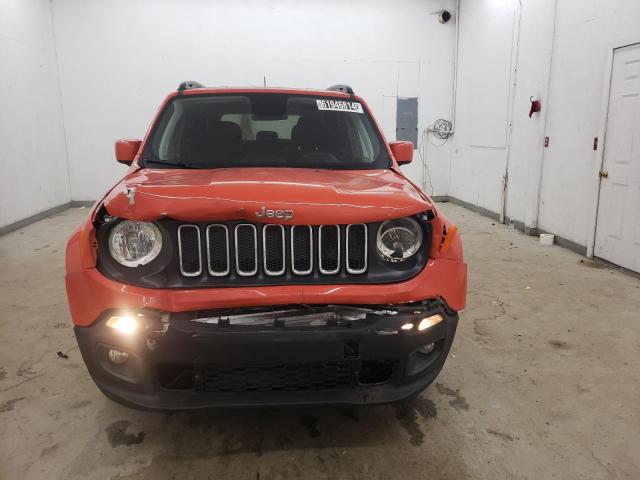 ZACCJABB4JPJ57019 - 2018 JEEP RENEGADE LATITUDE ORANGE photo 5