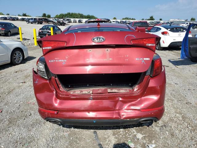 5XXGN4A71CG088627 - 2012 KIA OPTIMA EX RED photo 6