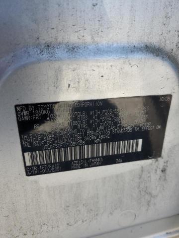 JTLKE50E191089558 - 2009 TOYOTA SCION XB SILVER photo 13