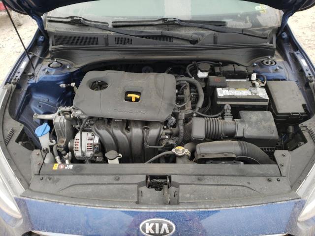 3KPF34AD1KE068554 - 2019 KIA FORTE GT LINE BLUE photo 7