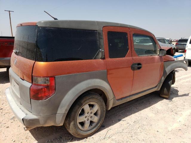 5J6YH28534L028610 - 2004 HONDA ELEMENT EX ORANGE photo 3