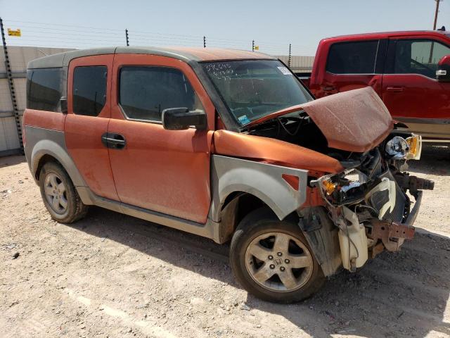 5J6YH28534L028610 - 2004 HONDA ELEMENT EX ORANGE photo 4