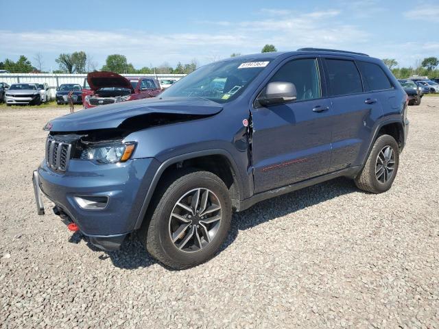 1C4RJFLG3MC767913 - 2021 JEEP GRAND CHER TRAILHAWK BLUE photo 1