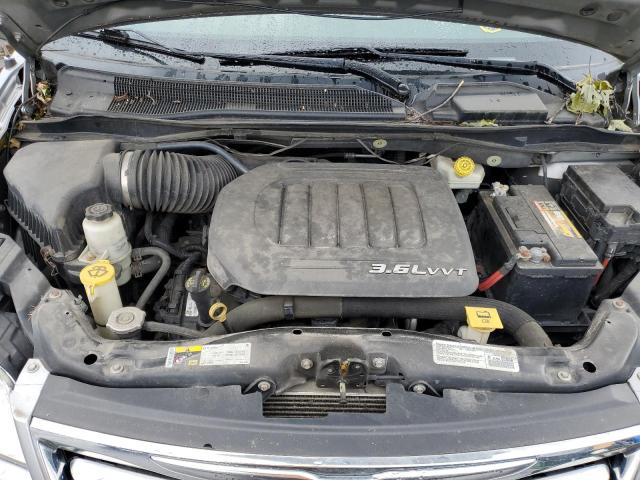 2C4RC1BGXER191731 - 2014 CHRYSLER TOWN & COU TOURING SILVER photo 11