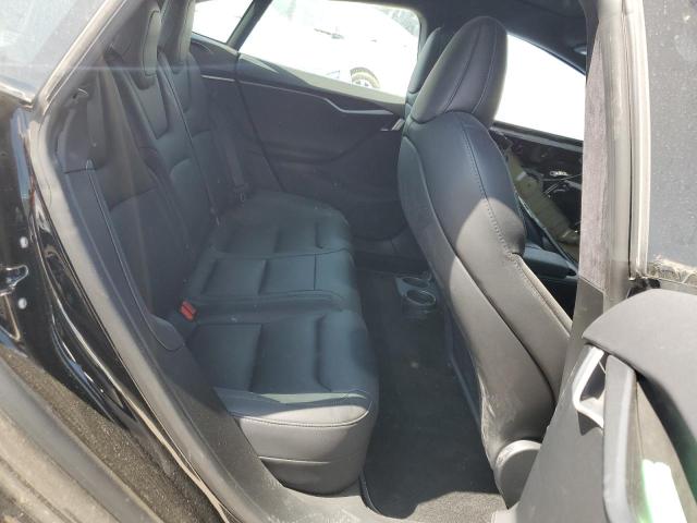 5YJSA1E42MF417568 - 2021 TESLA MODEL S Սև լուսանկար 10