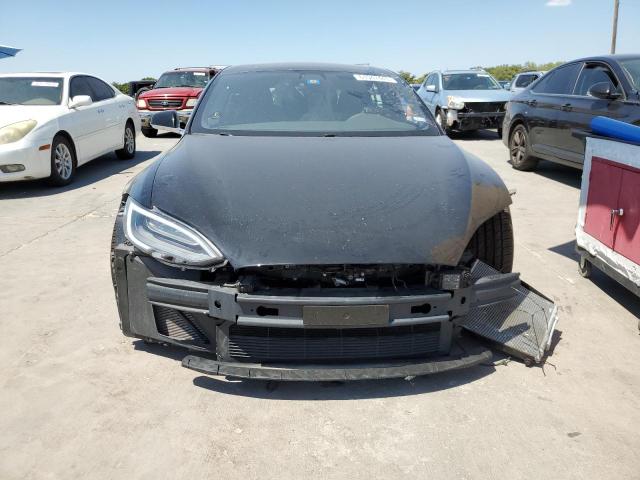 5YJSA1E42MF417568 - 2021 TESLA MODEL S Սև լուսանկար 5