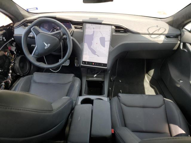 5YJSA1E42MF417568 - 2021 TESLA MODEL S Սև լուսանկար 8