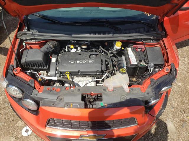 1G1JA5SH8D4179901 - 2013 CHEVROLET SONIC LS 橙色 照片 11
