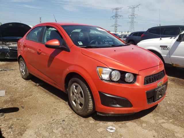 1G1JA5SH8D4179901 - 2013 CHEVROLET SONIC LS 橙色 照片 4