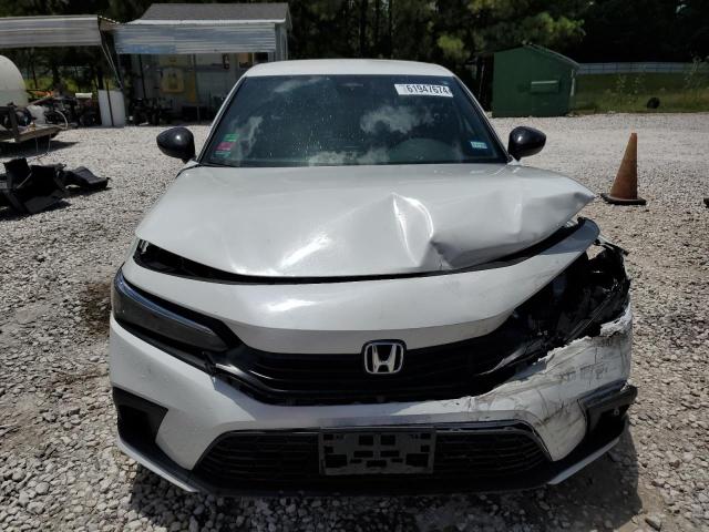 2HGFE2F55PH506280 - 2023 HONDA CIVIC SPORT WHITE photo 5